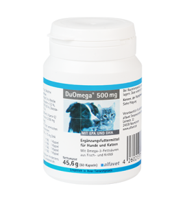 ドゥ オメガ 500mg, 1000mg /皮膚、神経、心臓、肝臓、腎臓_犬猫